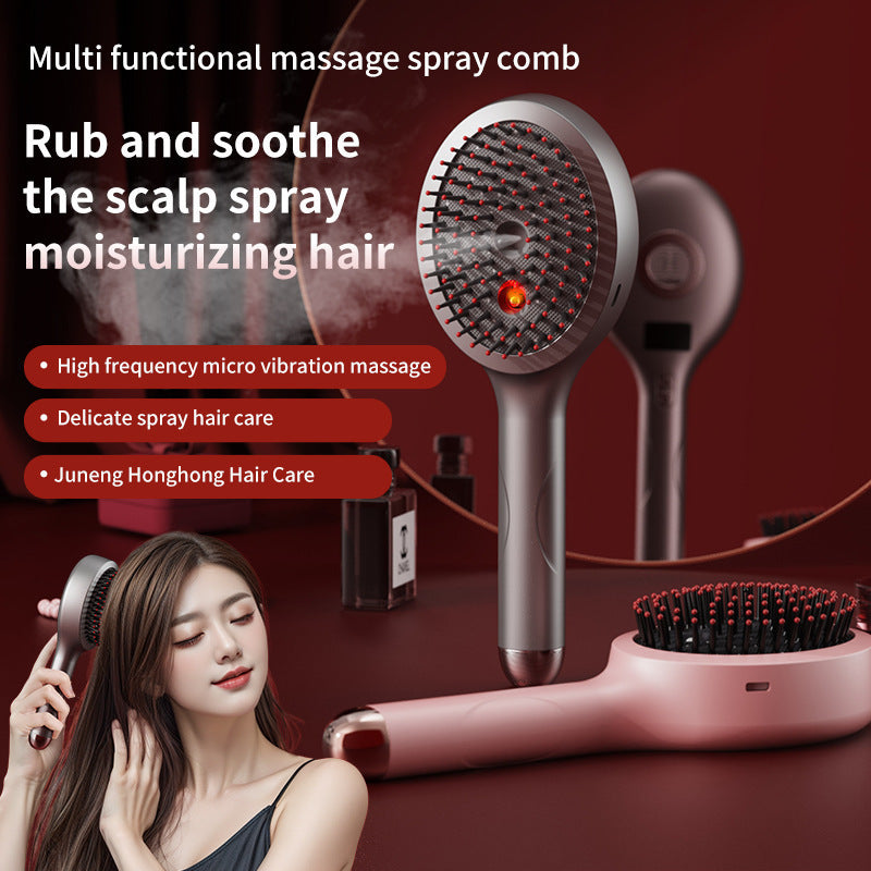 Vibration Red Light Hair Care Instrument Electric Massage Comb
