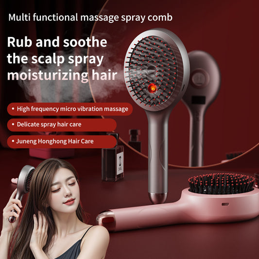 Vibration Red Light Hair Care Instrument Electric Massage Comb