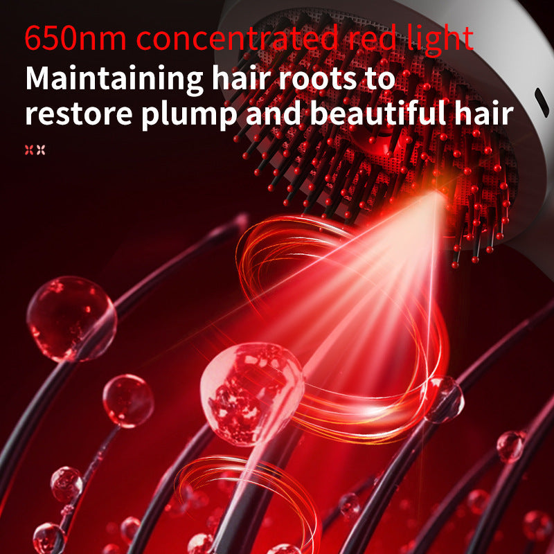 Vibration Red Light Hair Care Instrument Electric Massage Comb
